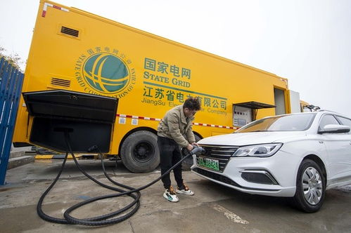 全国首支节假日高速公路新能源汽车充电服务保障党员志愿服务队在江苏成立